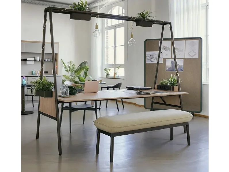 Scrivania Operativa Se:lab island di Sedus