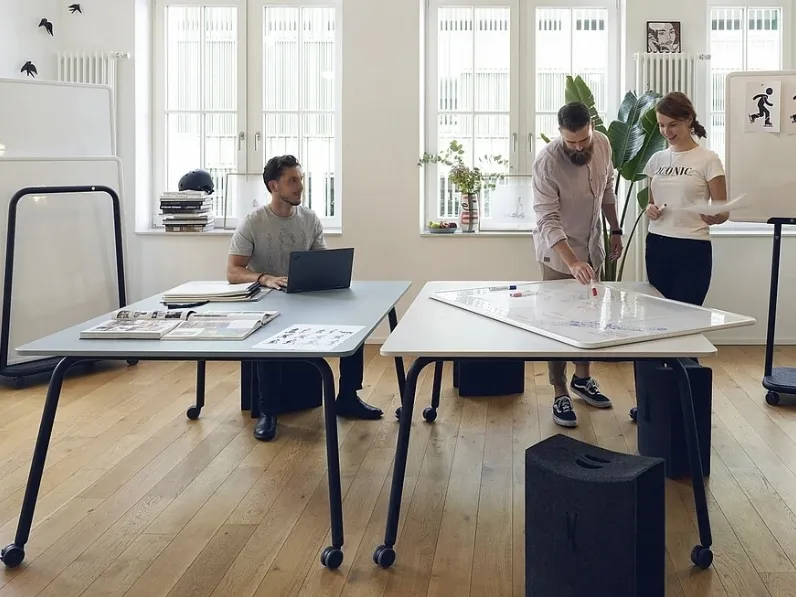 Scrivania Operativa Se:lab meet desk di Sedus