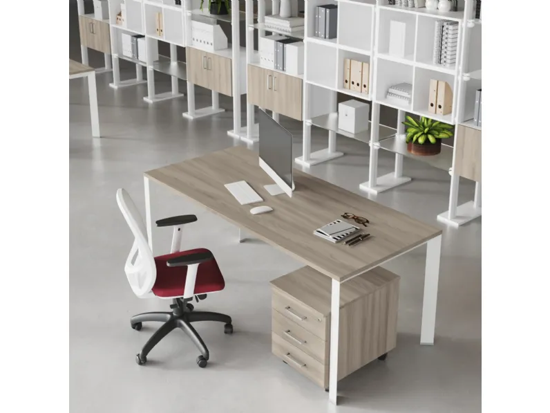 Scrivania Operativa Stratos Plus di Compir