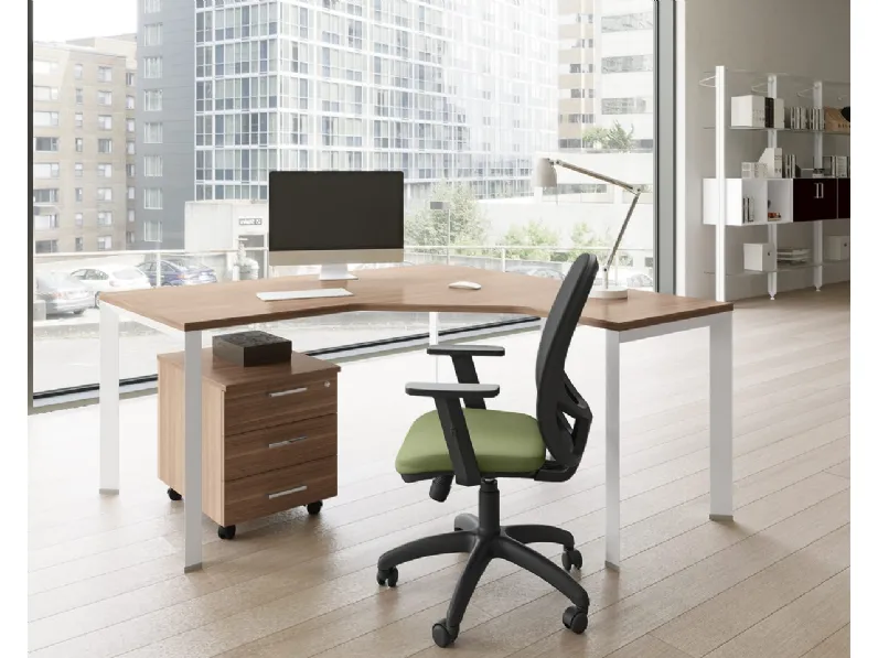 Scrivania Operativa Stratos Plus di Compir