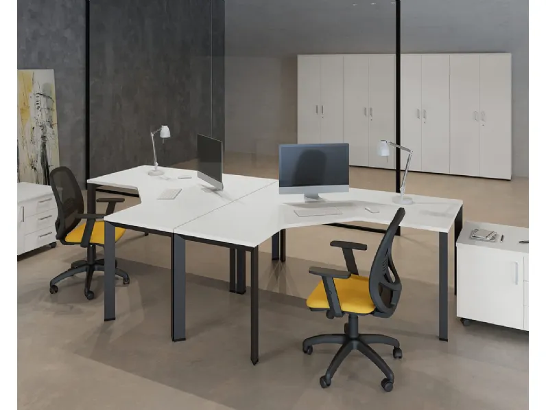 Scrivania Operativa Stratos Plus di Compir