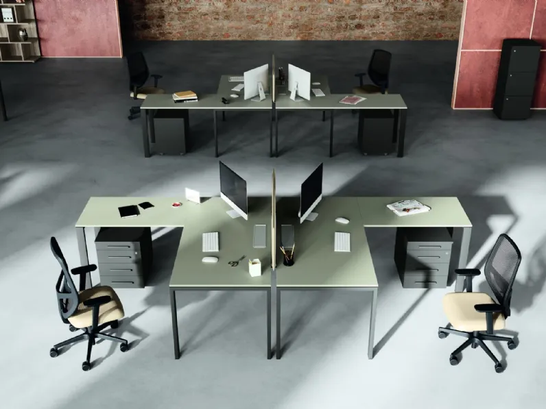 Scrivania Operativa Stratos di Compir