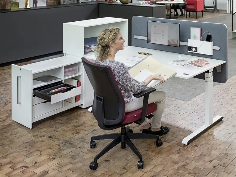 Scrivania Operativa Temptation C di Sedus