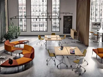 Scrivania per sala riunioni Pop Up