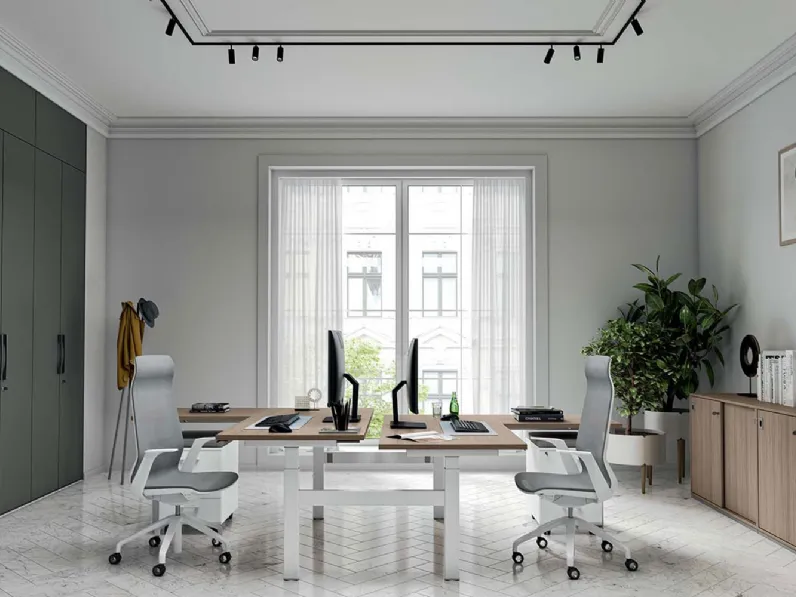 Sedia Operativa di design Ode di Quadrifoglio