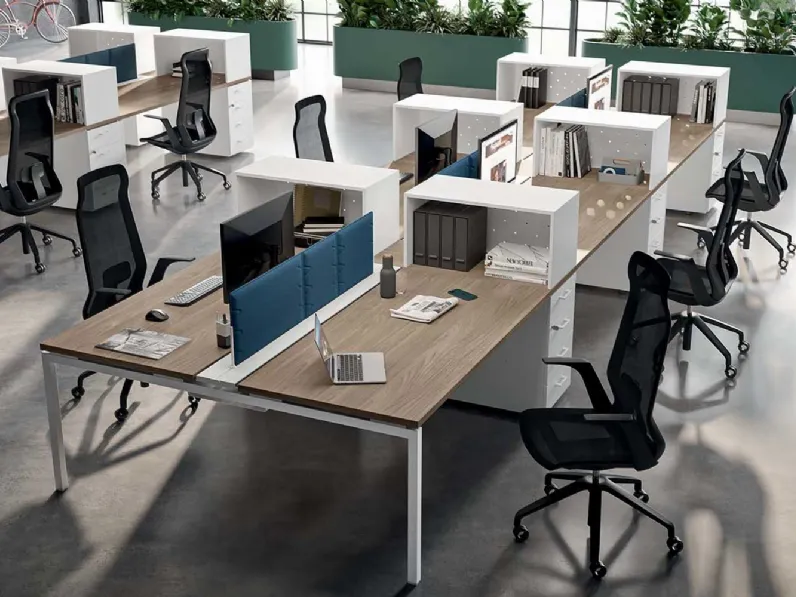 Sedia Operativa di design Ode di Quadrifoglio