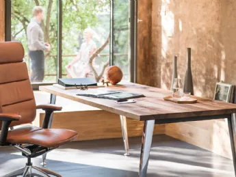 Poltrona Direzionale Open Up Modern Classic