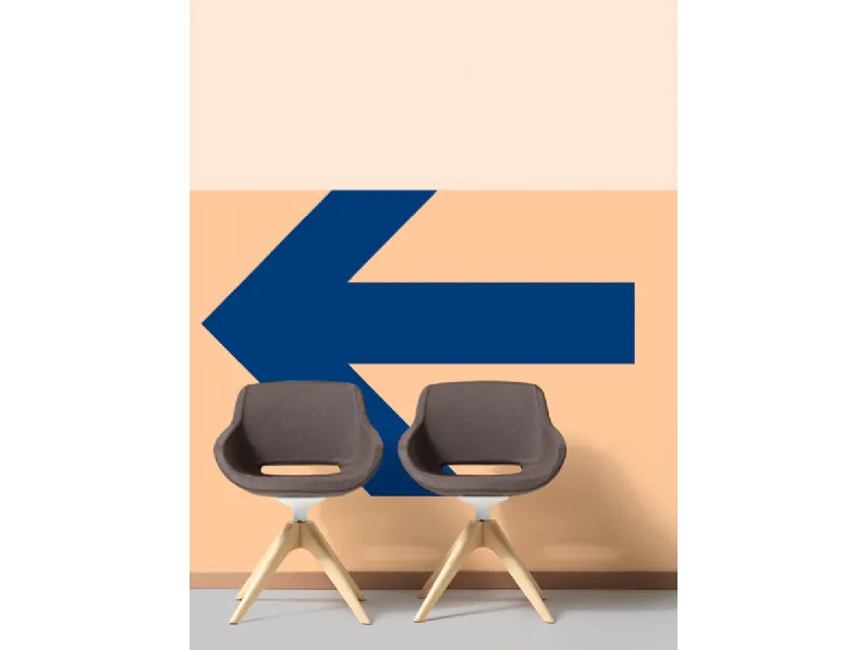 Sedia ospiti e attesa Clea Plus di Diemmeoffice