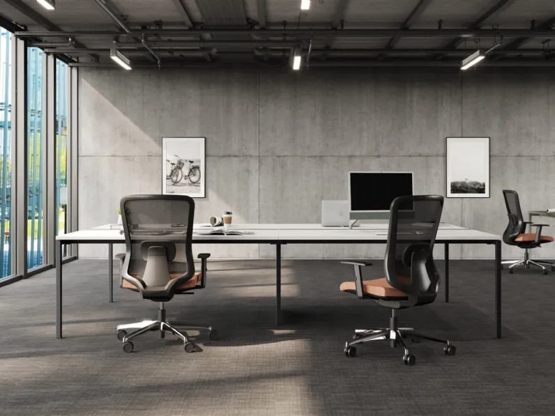 Seduta operativa Comfort di Las Mobili