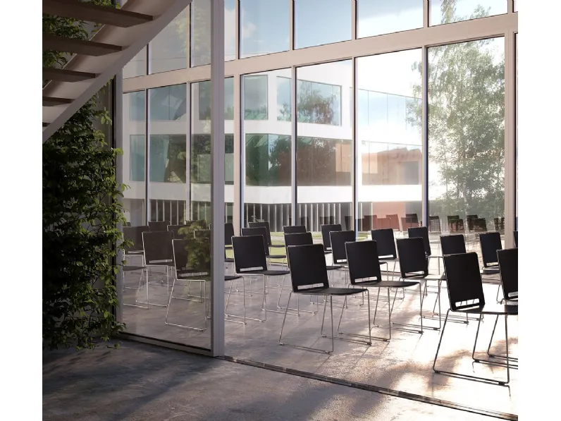 Seduta ospiti e attesa Kubika di Elleci Office