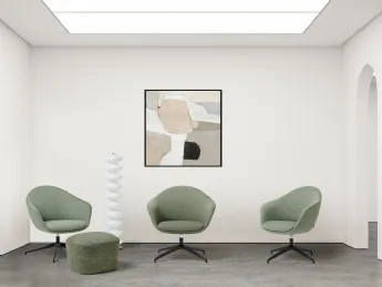 Seduta ospiti e attesa Well-Come