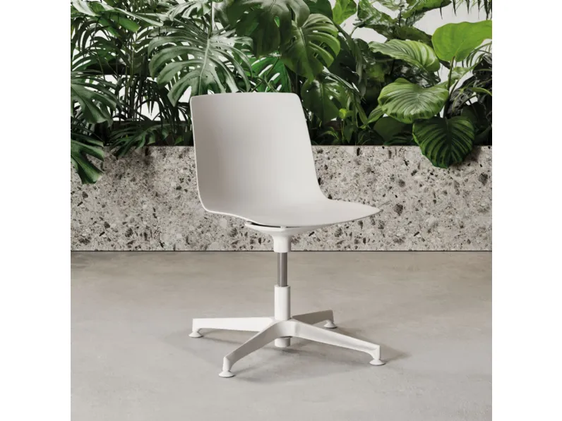 Seduta Visitatore Yo Plastic di Frezza