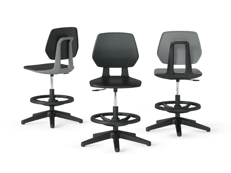 Sgabello Practica di Elleci Office