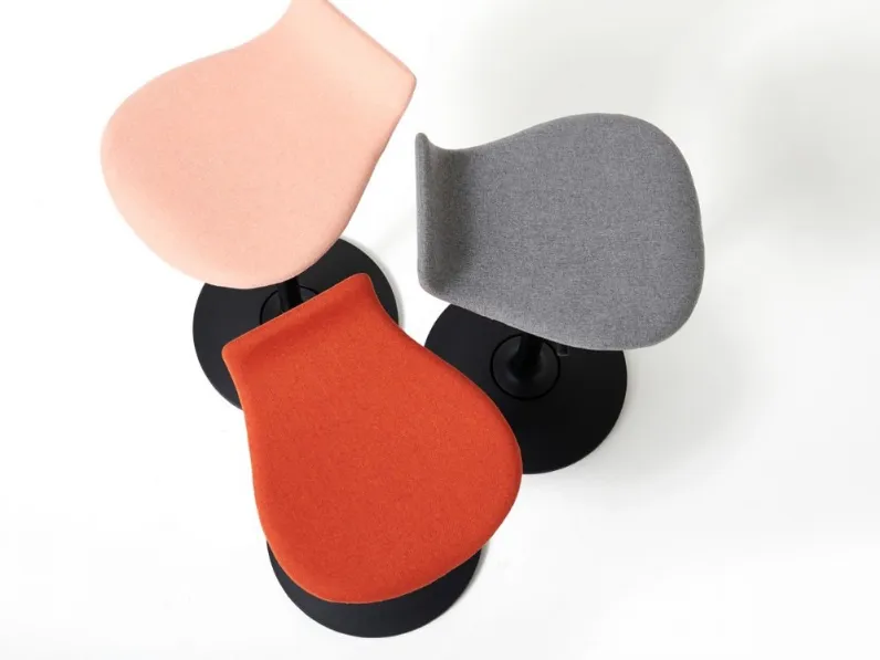 Sgabello sedia Oblò di Diemmeoffice