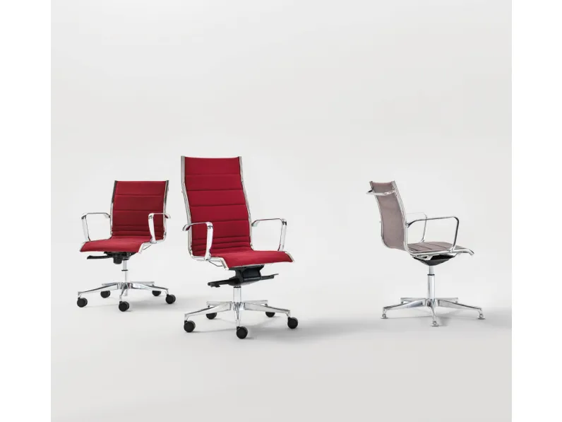 Poltrone da Ufficio Sky soft/Ten/Mesh di Milani