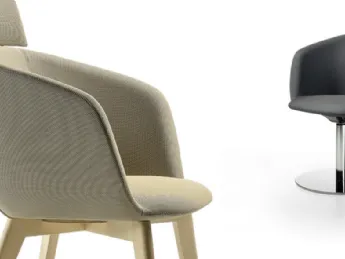 Soul di LTForm: design essenziale per accoglienza e attesa.