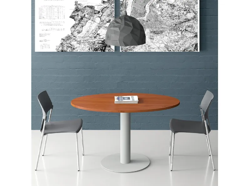 Seduta Ospiti Spring in polipropilene con gambe in acciaio cromato di Compir