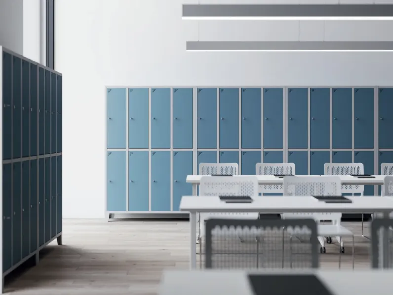 Armadio per ufficio Lockers 01 di Steelbox