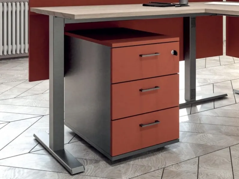 Mobile Ufficio Cassettiera T_cube di MobilOfficeFurniture