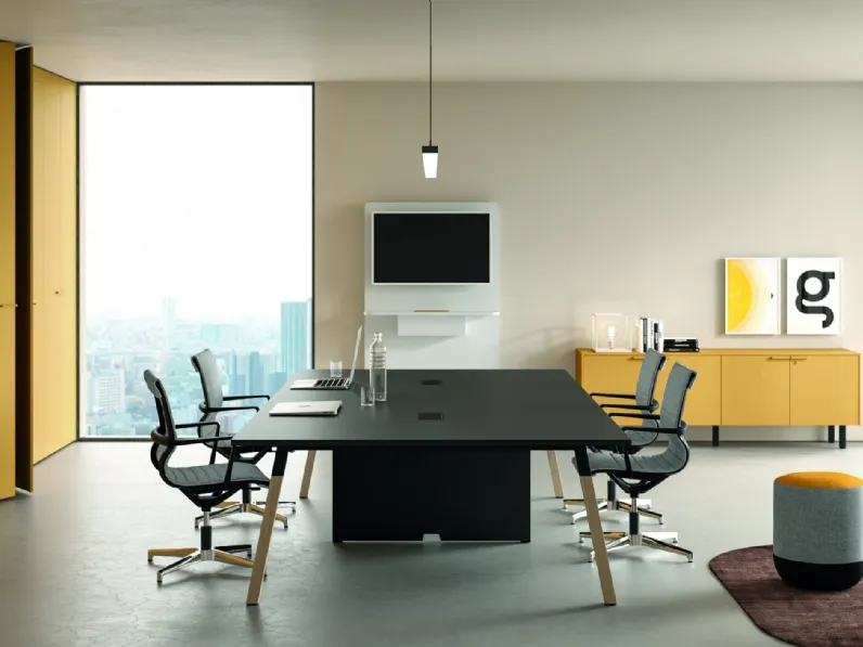 Tavolo Polare Meeting in melaminico di Bralco