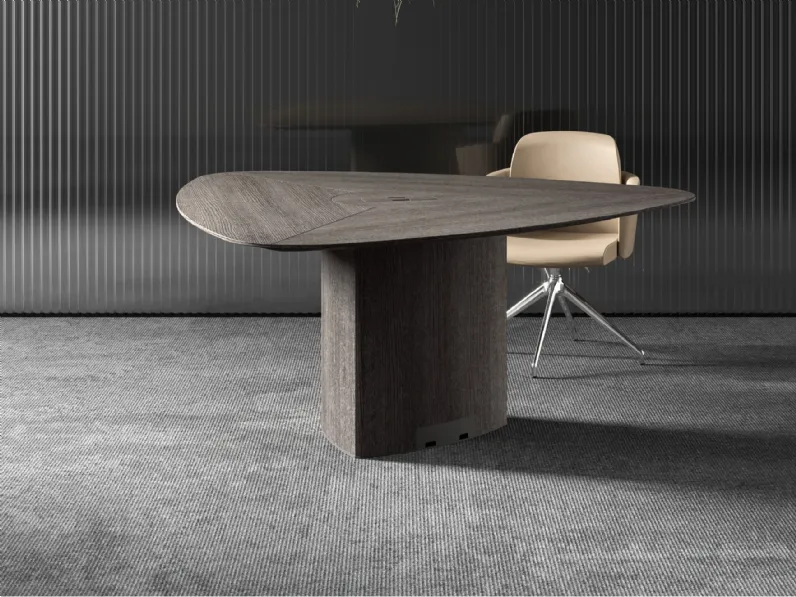 Tavolo in rovere Trilo Meeting di Bralco