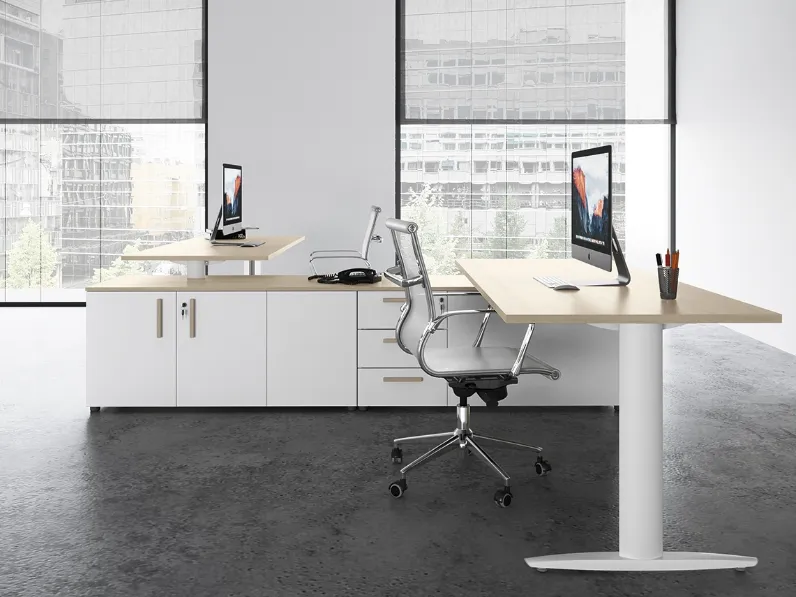 Scrivania Operativa Teko Classic di Colombini Office