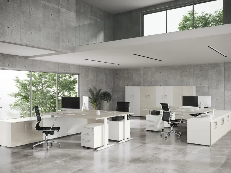 Scrivania Operativa Teko Smart di Colombini Office