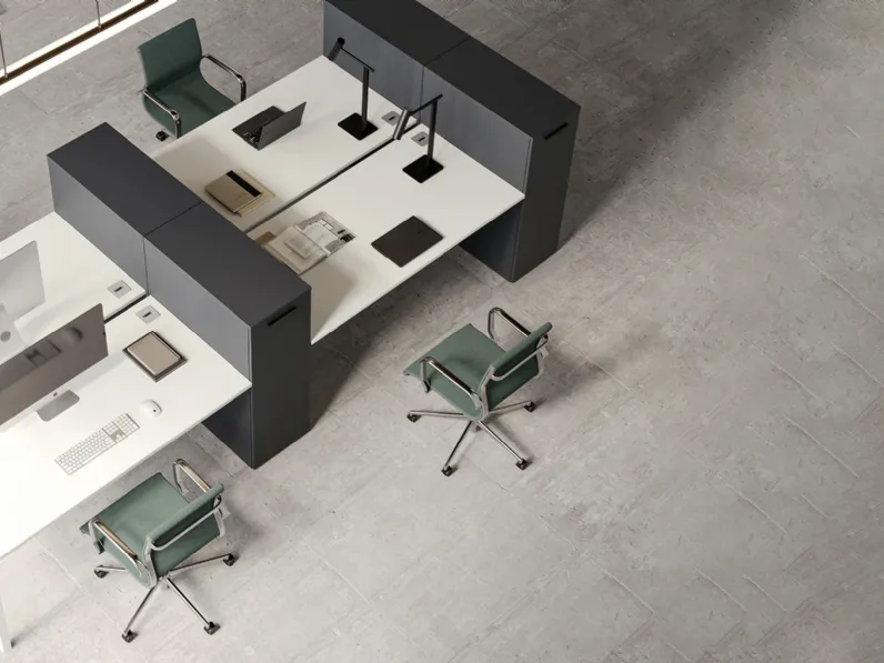 Scrivania operativa Test desk di DoimOffice