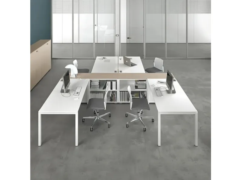 Scrivania operativa Test desk di DoimOffice