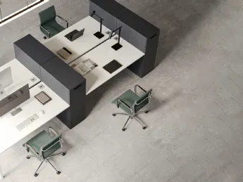 La scrivania operativa Test desk di DoimOffice è la soluzione ideale per ottimizzare il tuo spazio d