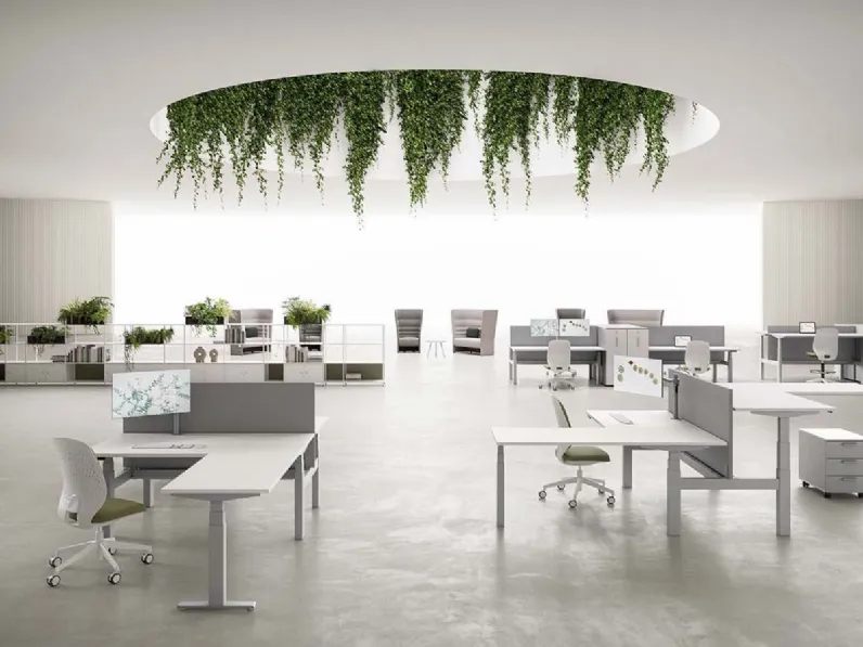 Scrivania Operativa Toledo DV818 di DVO