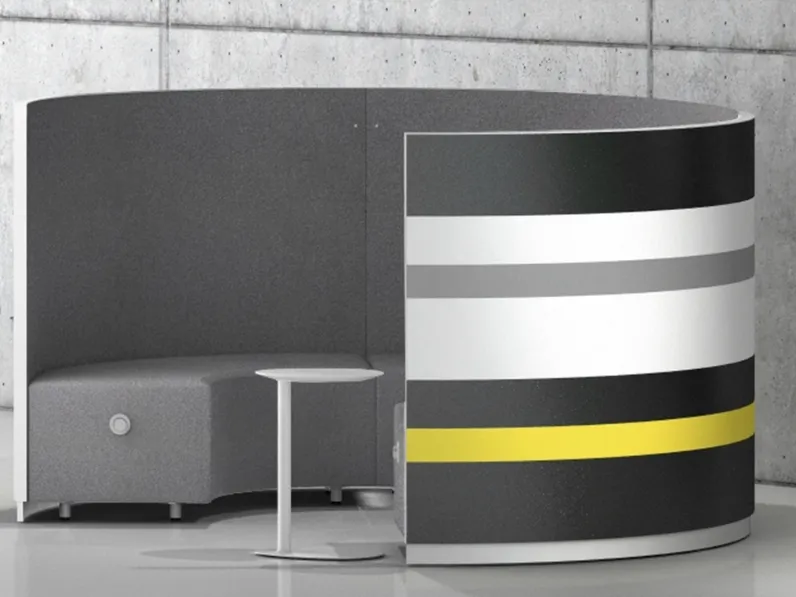 Sedie ospiti e attesa Twist Sofa di Ultom