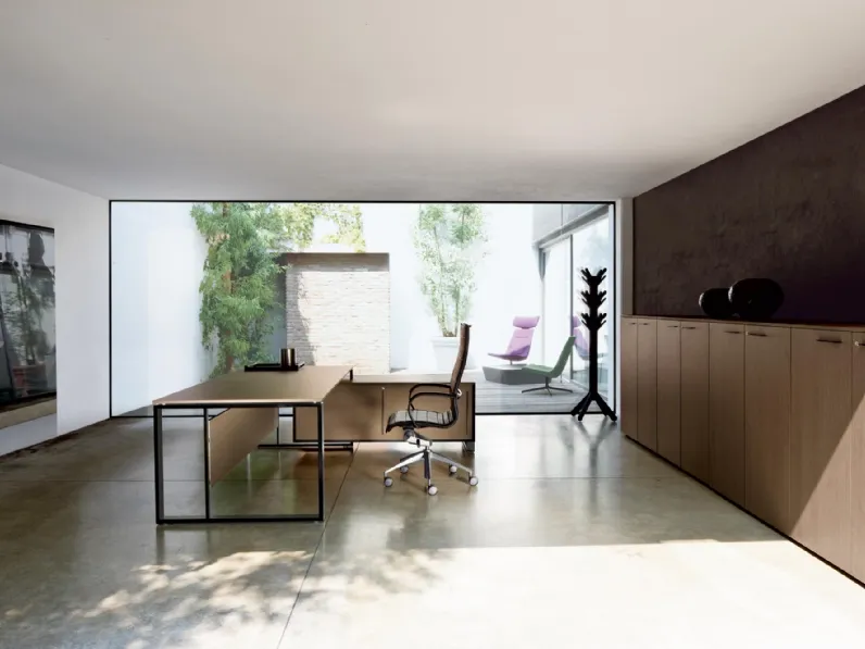 Scrivania Direzionale Velvet di Frezza