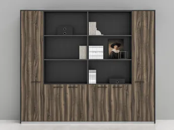 Logica armadio con vani a giorno