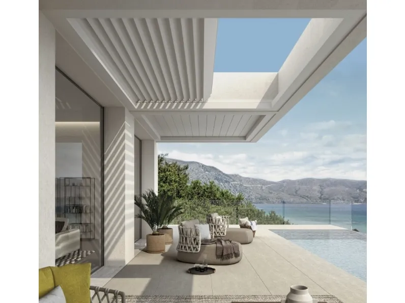 Pergola bioclimatica Brera B di Pratic