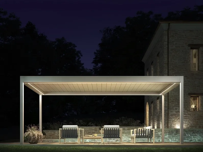 Pergola bioclimatica Brera S di Pratic