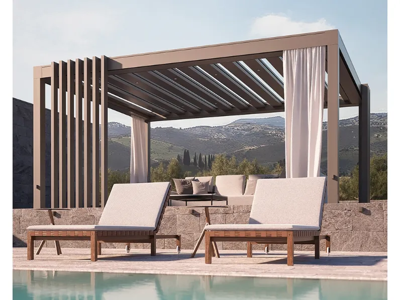 Pergola bioclimatica Carrera di Pratic