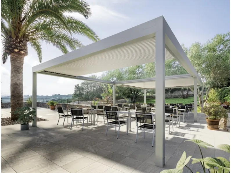 Pergola bioclimatica Sway a isola Gibus