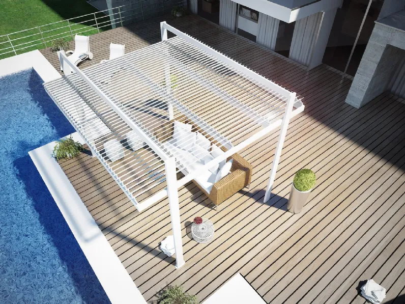 Pergola bioclimatica Koevo Autoportante di Dirello