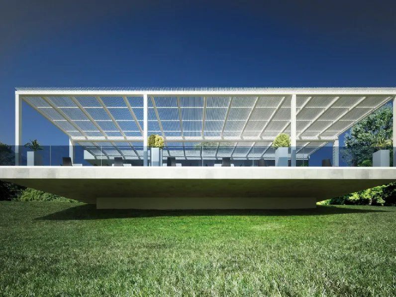 Pergola bioclimatica Longway-Tettoia Dirello