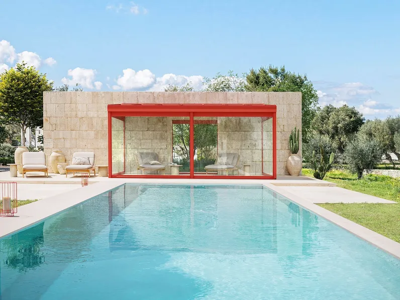 Pergola bioclimatica Pergola Nubes Mob di Protezioni