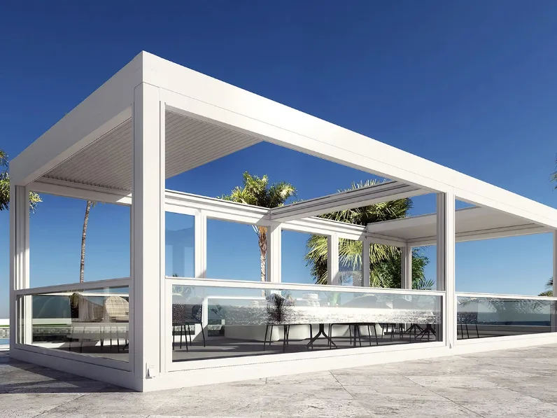 Pergola bioclimatica Orchestra Autoportante di Dirello