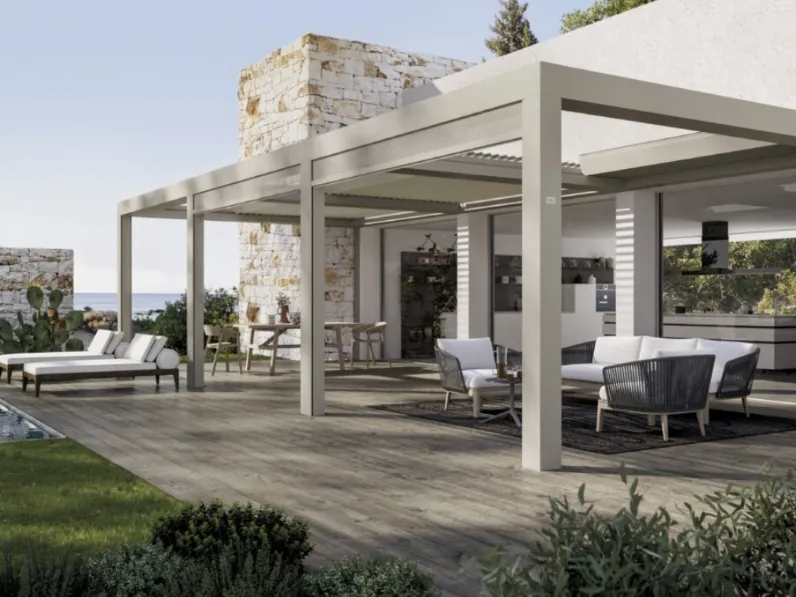 Pergola bioclimatica Brera P di Pratic