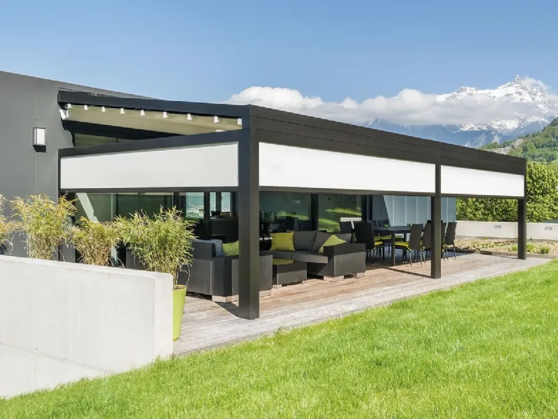 Pergola Quadra addossata di Gibus