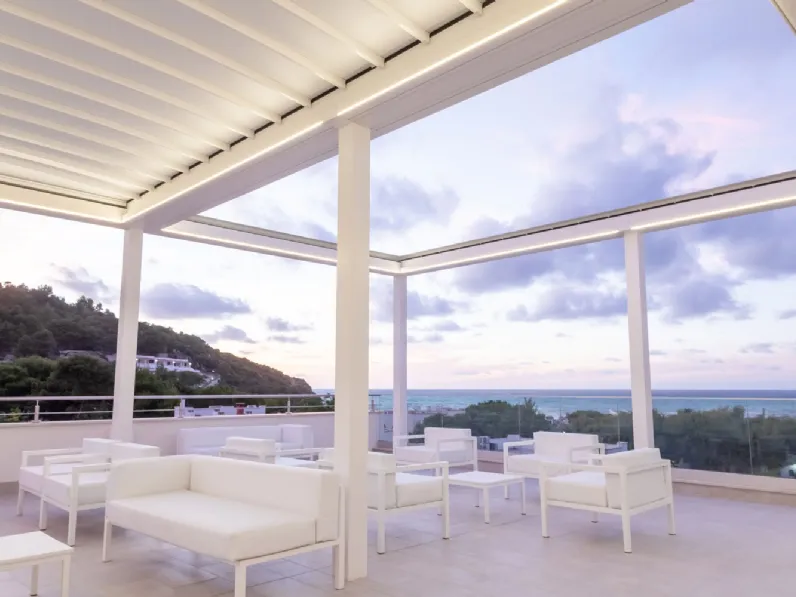 Pergola addossata Isola 3 di Ke Outdoor