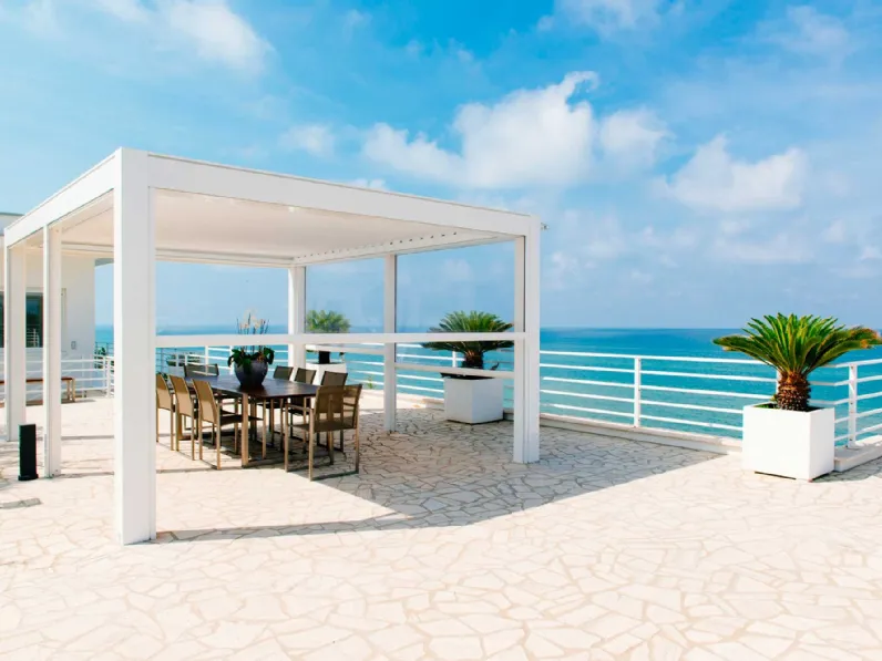Pergola bioclimatica Kedry Prime a isola di Ke Outdoor