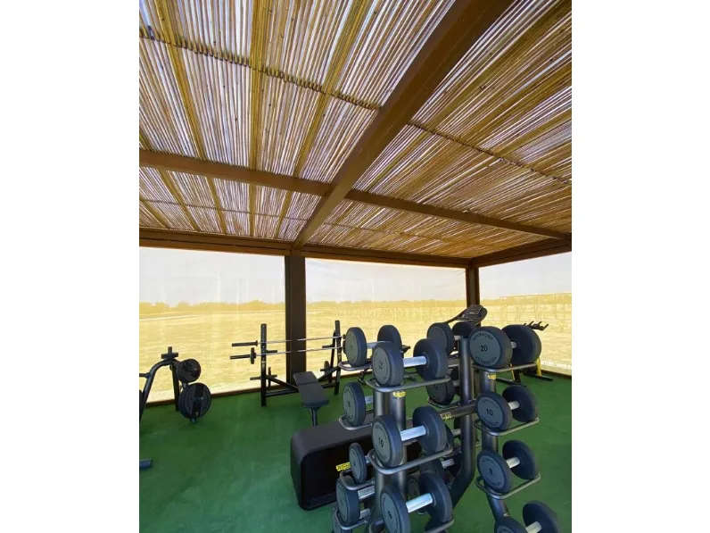 Pergola QBox Bamboo di Sprech