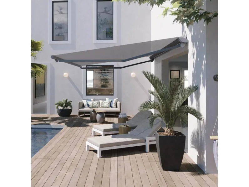 Tenda da sole Biqu con tessuto e rullo a vista di Pronema