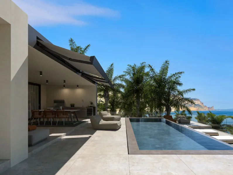 Tenda da sole a incasso con bracci Inca di Ke Outdoor