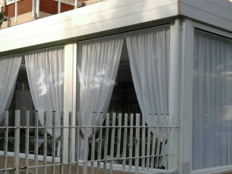 Tenda da sole TCL Gamma a caduta Cassonetto Tondo di Va-ila